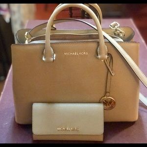 Michael Kors purse and wallet